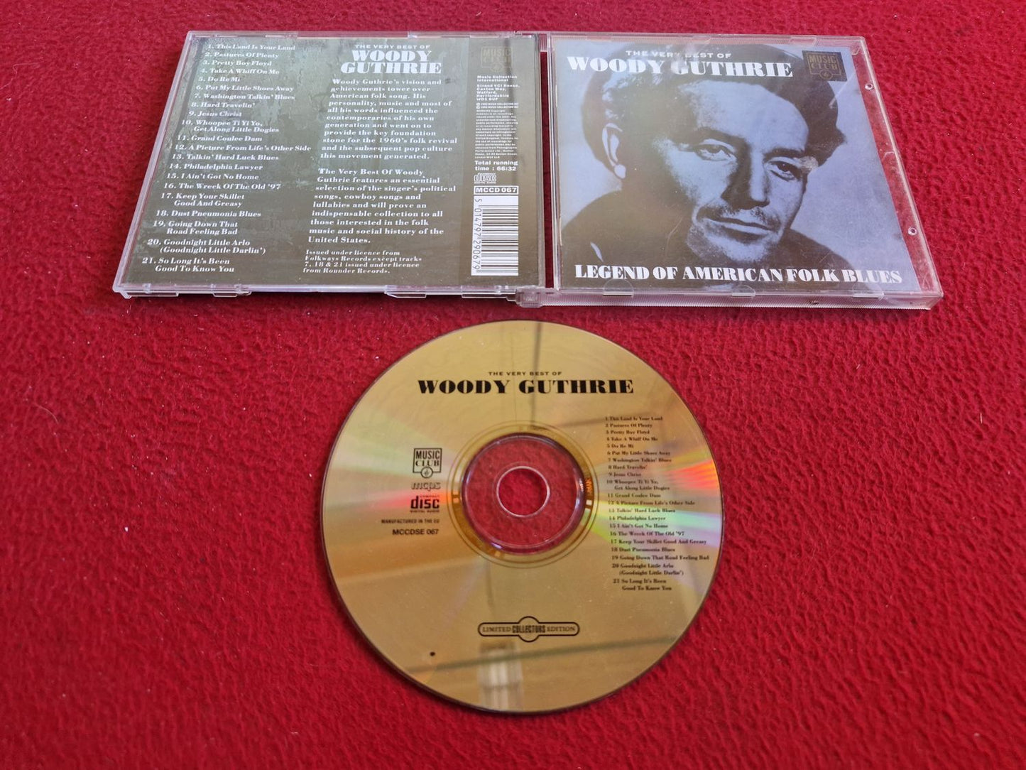 WOODY GUTHRIE THE VERY BEST OF CD