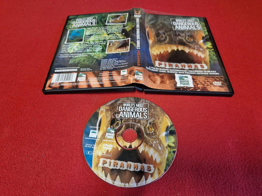 WORLDS MOST DANGEROUS ANIMALS PIRANHAS till DVD