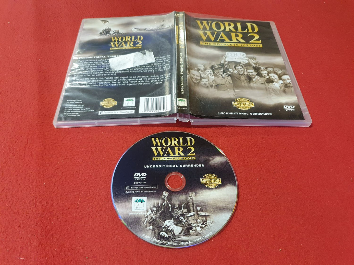 WORLD WAR 2 THE COMPLETE HISTORY UNCONDITIONAL SURRENDER till DVD