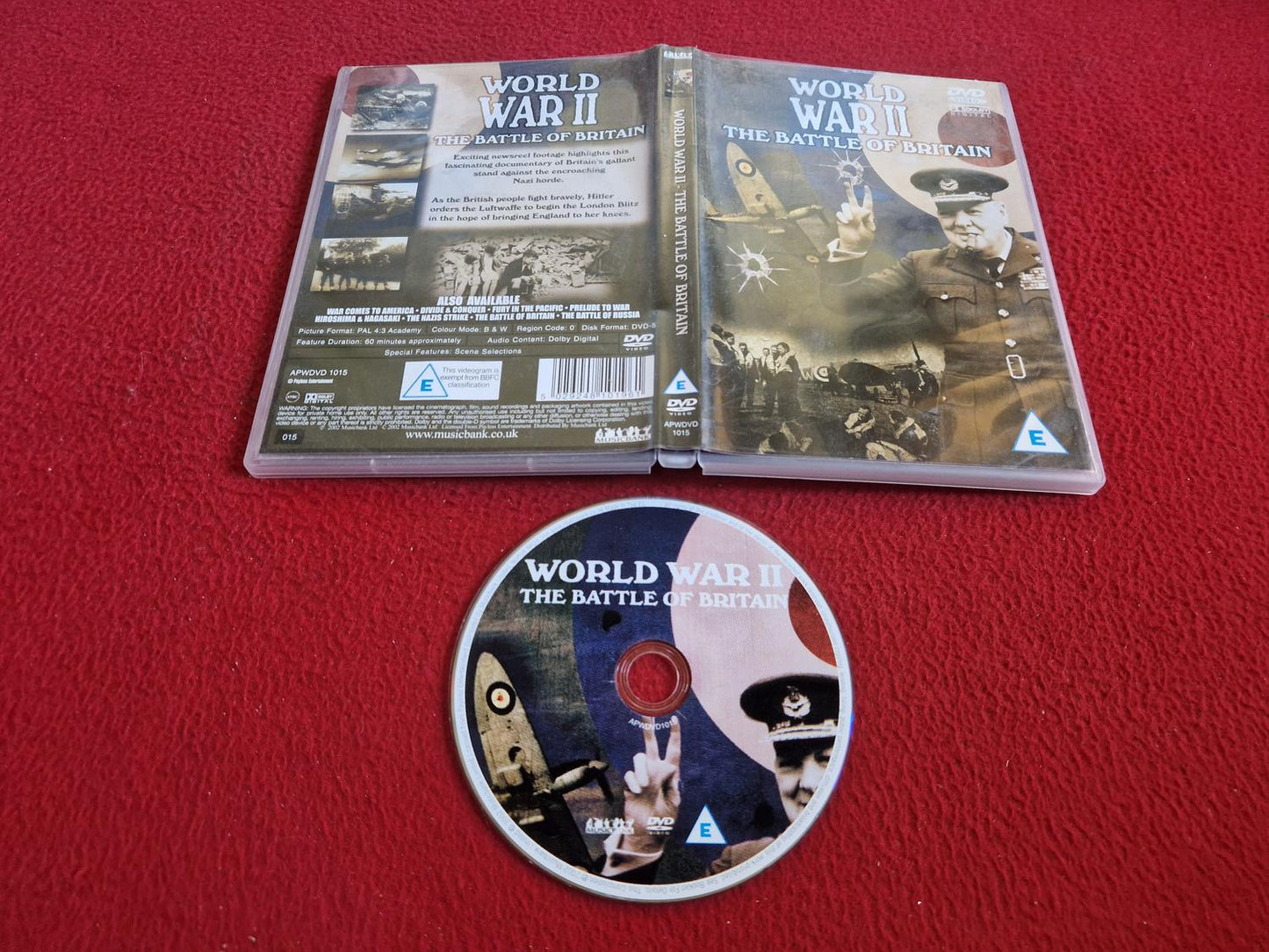 WORLD WAR II TE BATTLE OF BRITAIN DVD