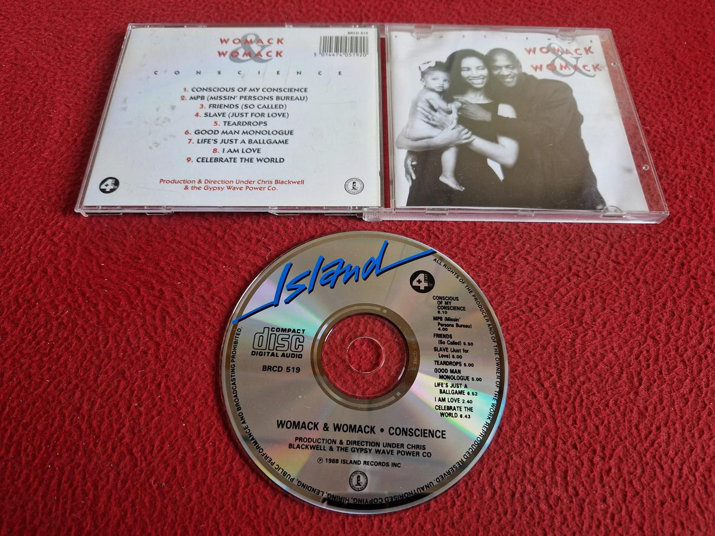 WORMACK & WORMACK CONSCIENCE CD