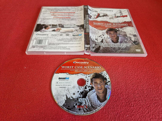 WORST CASE SCENARIO WITH BEAR GRYLLS DISC 2 SINKING CAR RATTLESNAKE mfl till DVD
