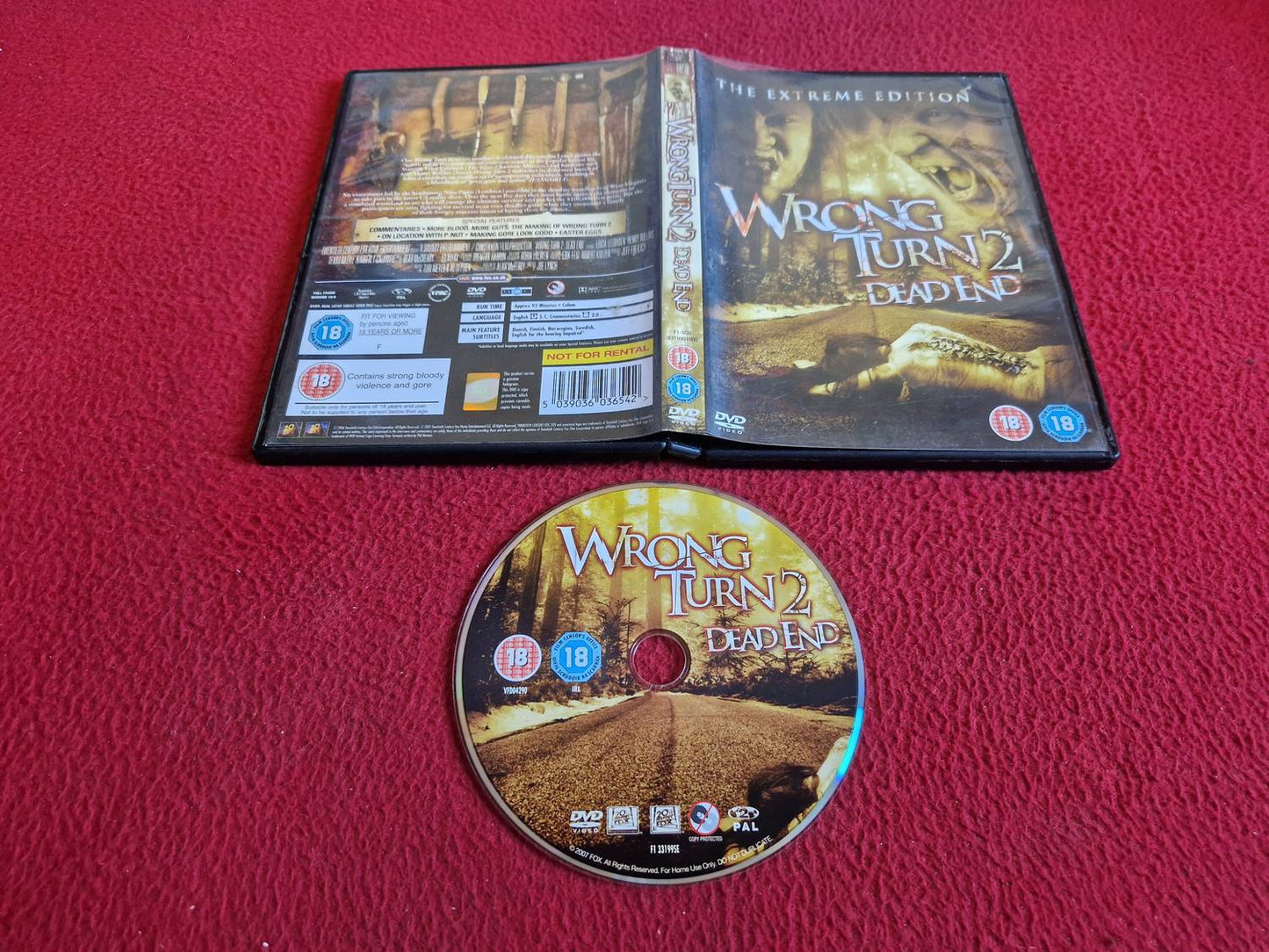 WRONG TURN 2 DEAD END DVD