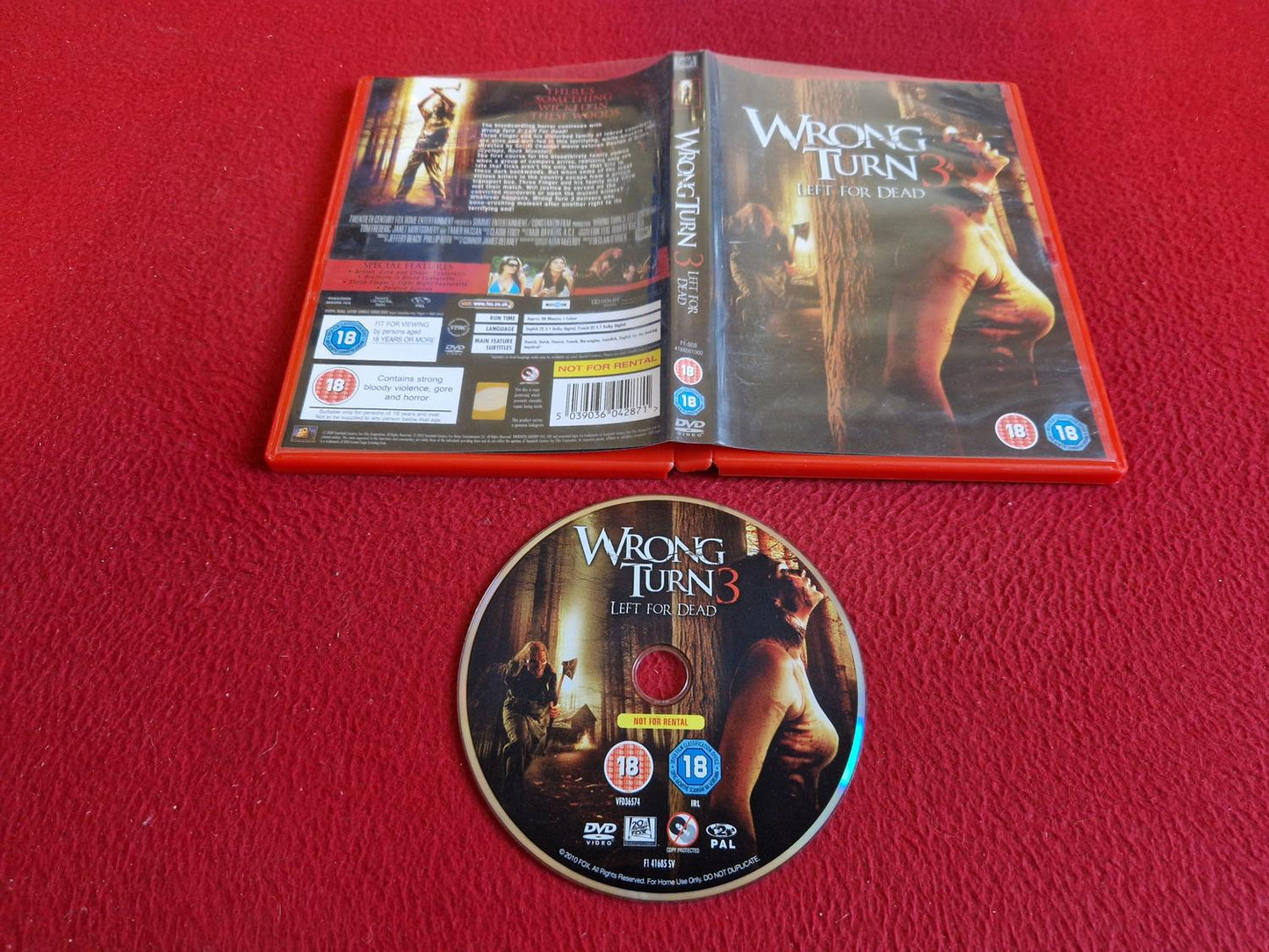 WRONG TURN 3 [ SVENSK TEXT ] DVD