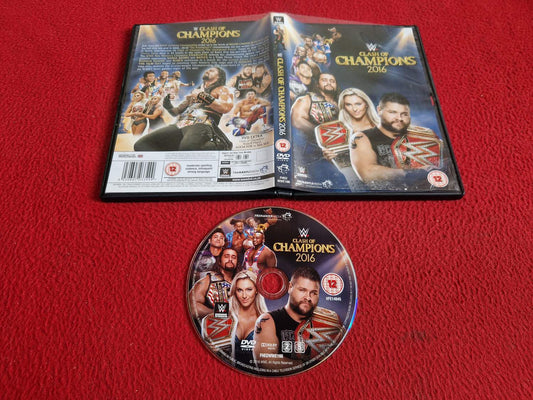 WWE CLASH OF CHAMPIONS 2016 DVD