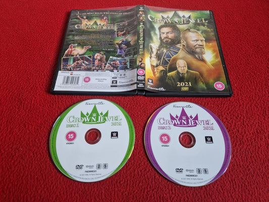 WWE CROWN & JEWEL 2021 DVD