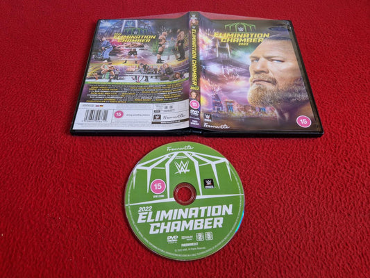 WWE ELIMINATION CHAMBER 2022 DVD