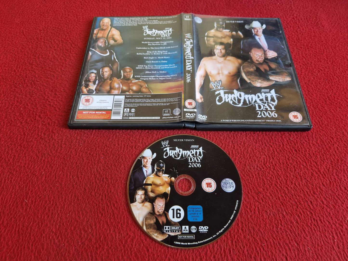 WWE JUDGMENT DAY 2006 DVD