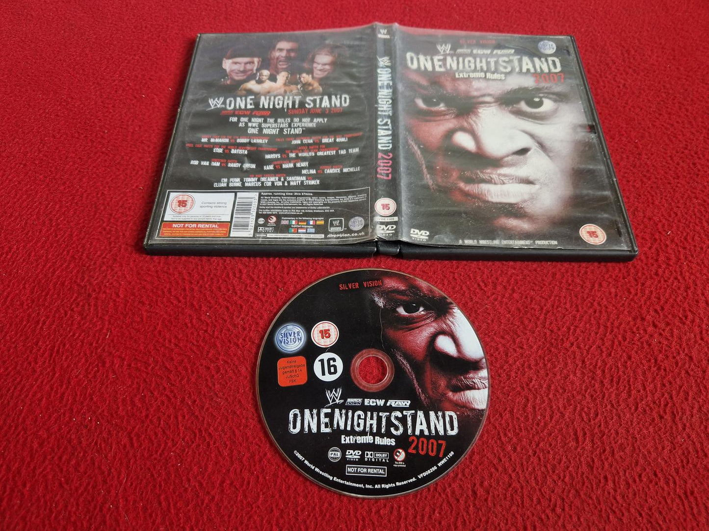 WWE ONE NIGHT STAND 2007 DVD