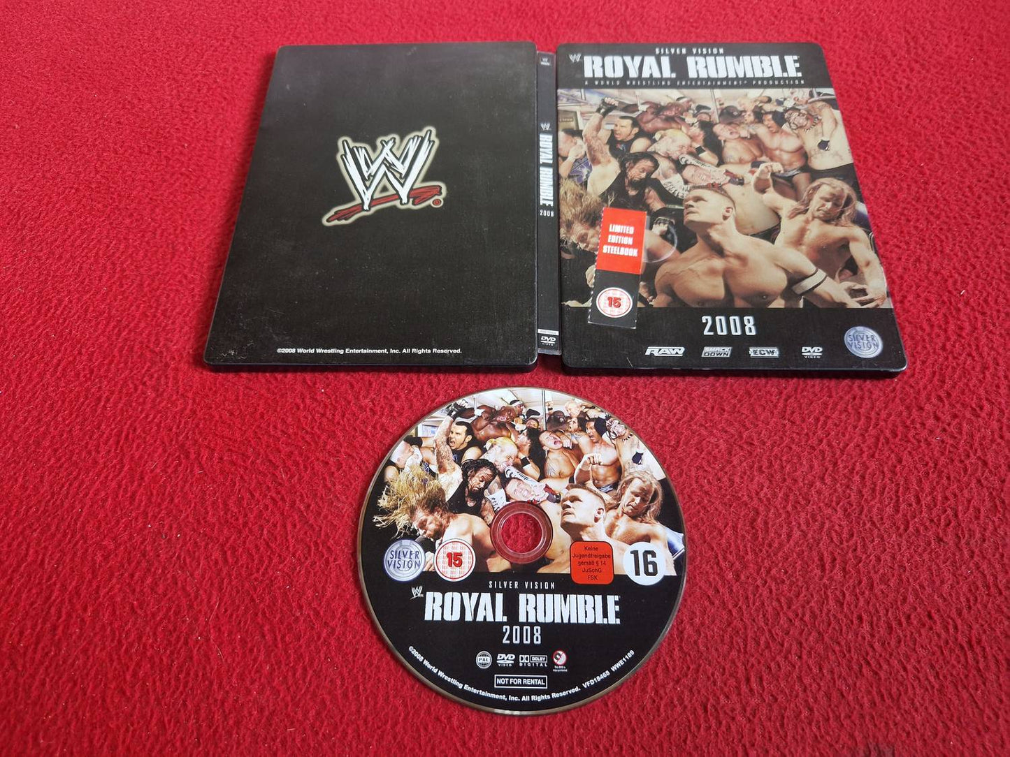 WWE ROYAL RUMBLE 2008 DVD