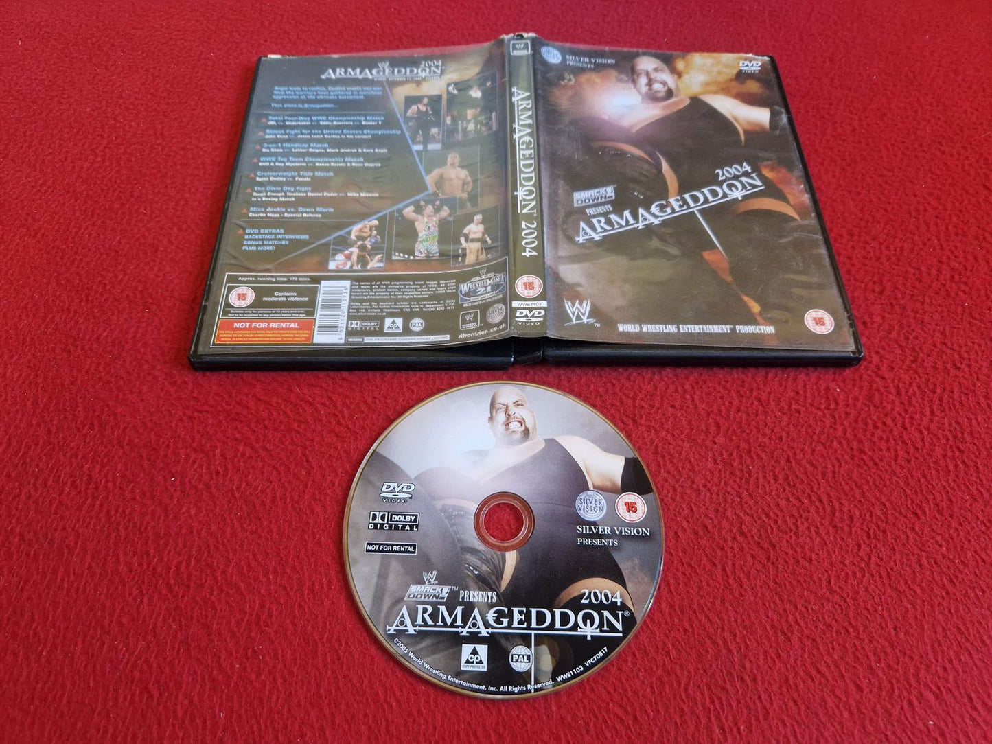 WWE SMACKDOWN PRESENTS ARMAGEDDON 2004 DVD