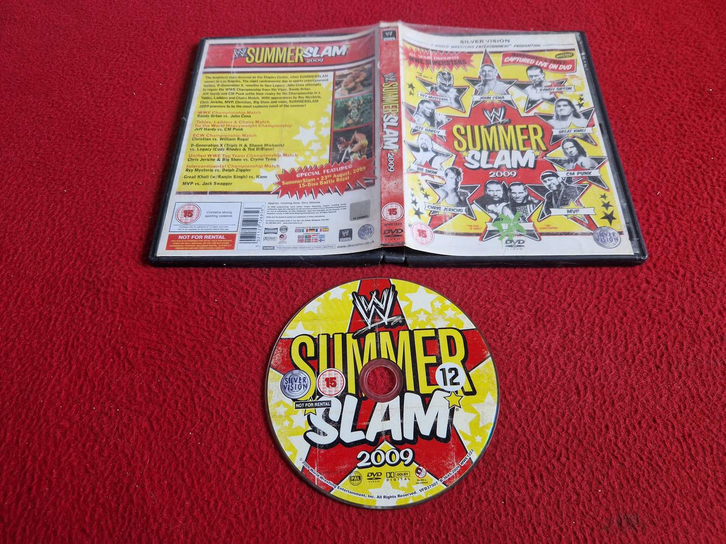WWE SUMMER SLAM 2009 DVD