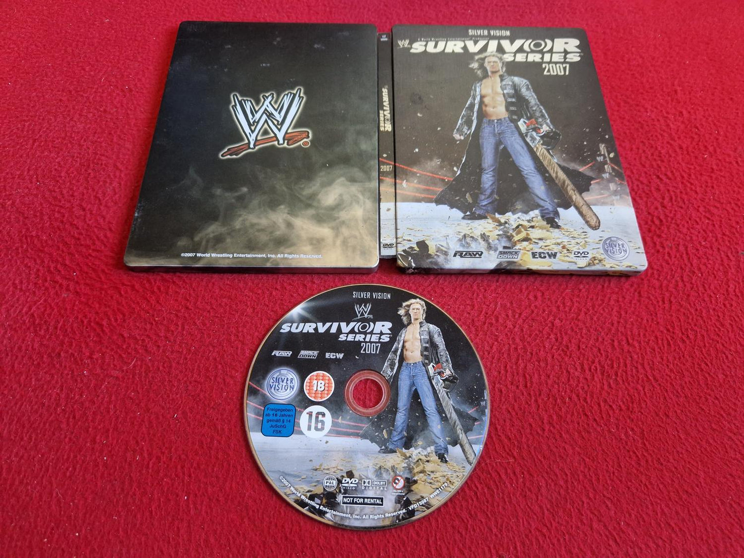 WWE WRESTLING SURVIVOR SERIES 2007 DVD