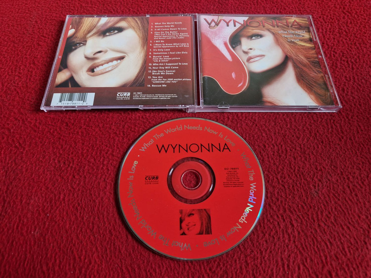 WYNONNA WHAT THE WORLD NEEDS NOW IS LOVE CD