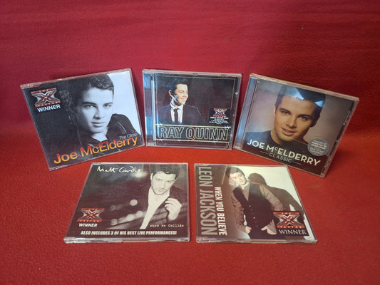 X-FACTOR - JOE MCELDERRY / RAY QUINN / LEON JACKSON / MATT CARDLE CD
