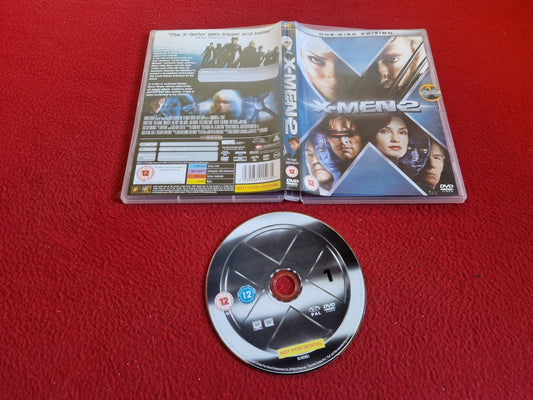 X-MEN 2 DVD