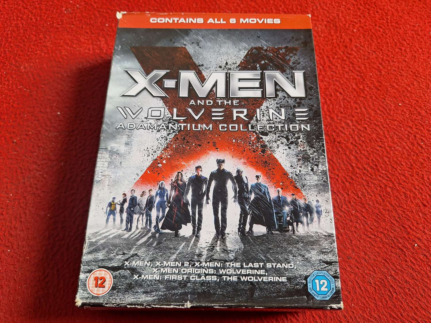X-MEN AND THE WOLVERINE ADAMANTIUM COLLECTION BOX DVD