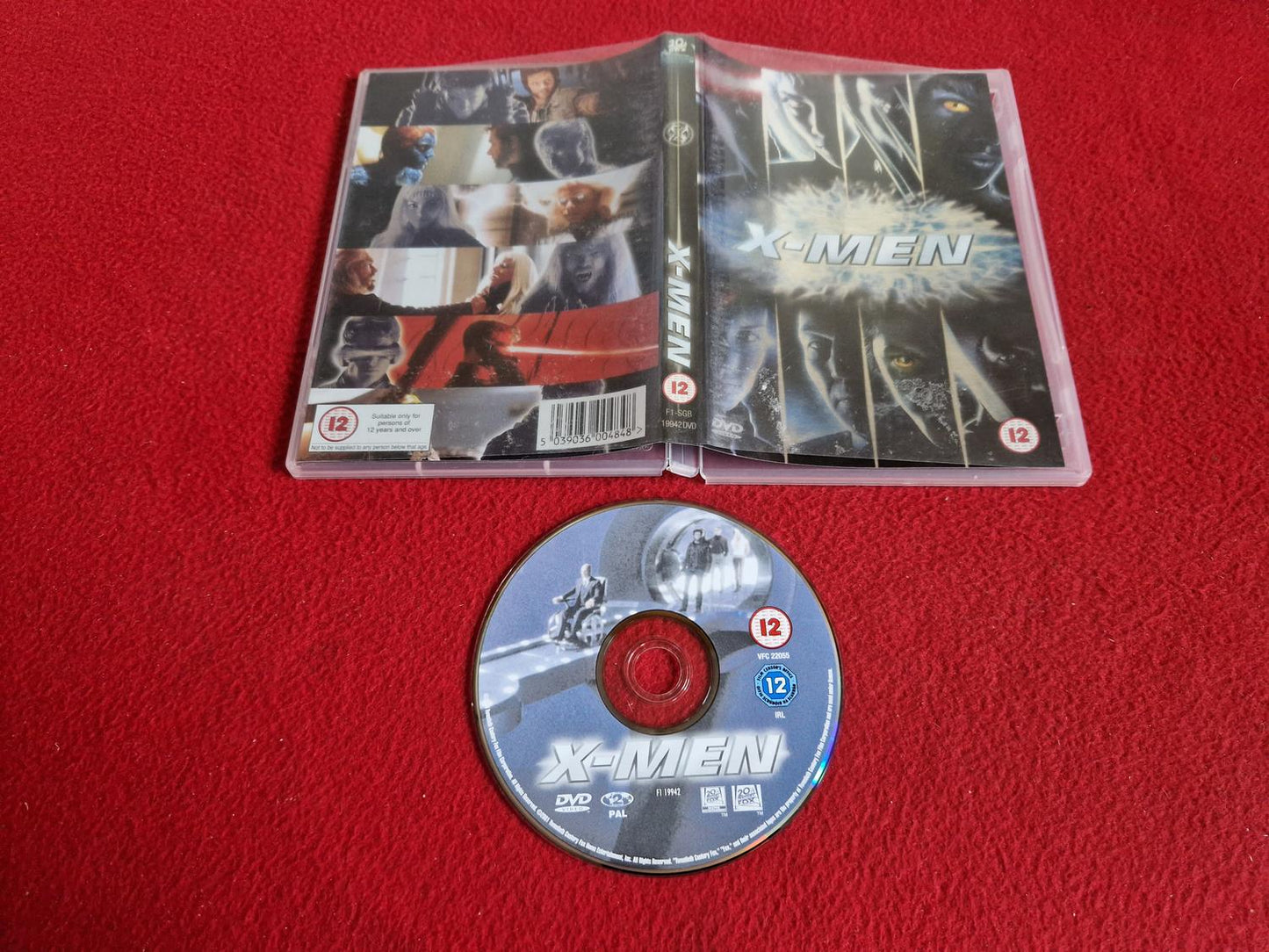 X-MEN DVD
