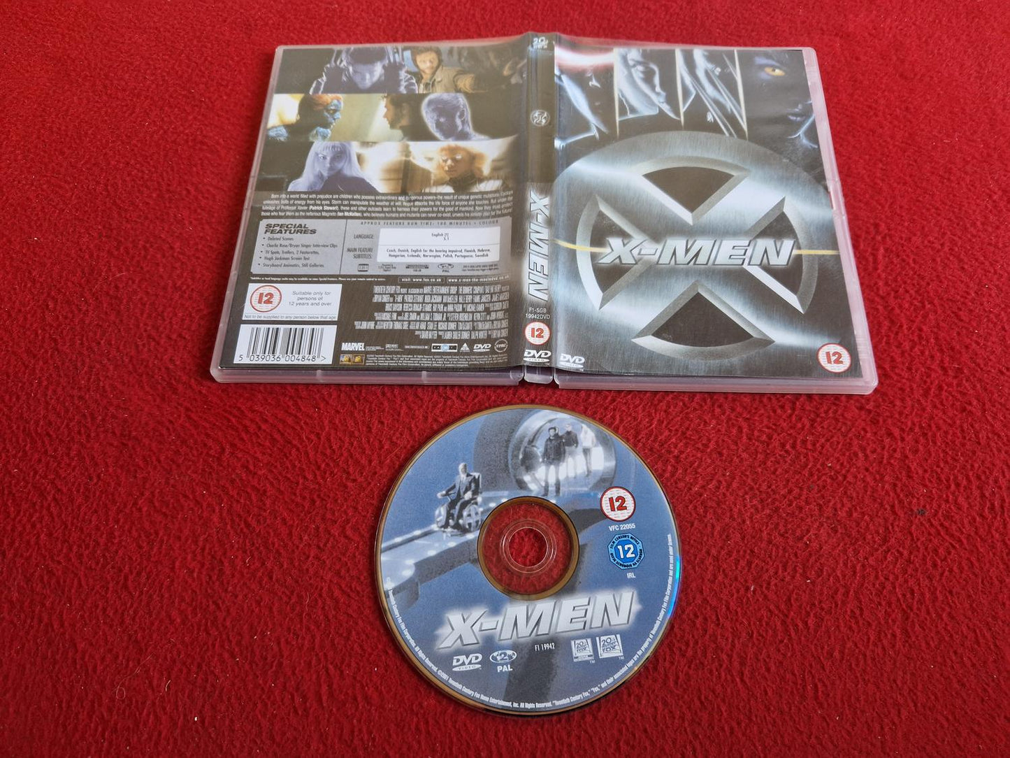 X-MEN DVD