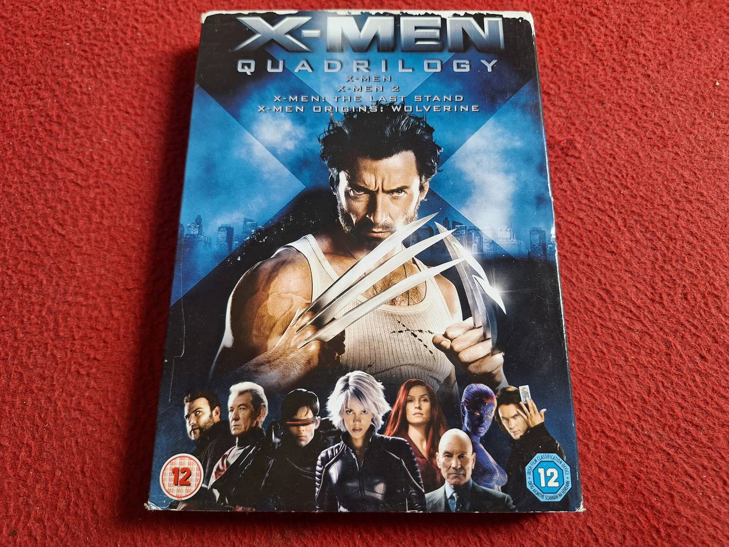 X-MEN QUADRILOGY BOX DVD
