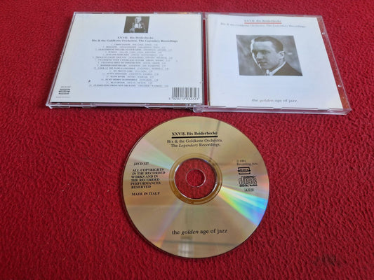 XXVII. BIX BIEDERBECKE - BIX & THE GOLDKETTE ORCHESTRA LEGENDARY RECORDINGS CD