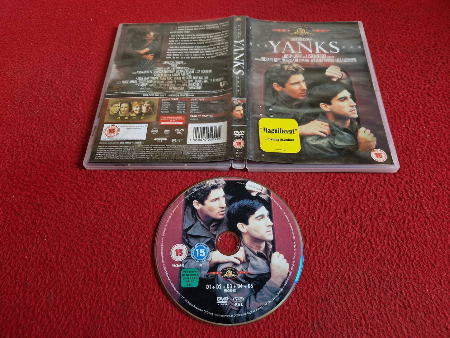 YANKS [ SVENSK TEXT ] DVD