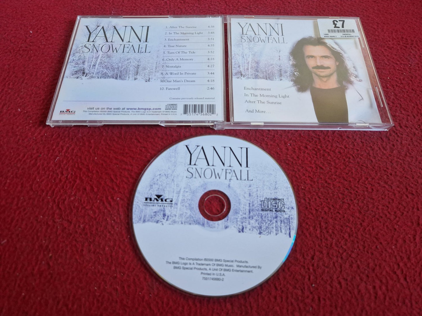 YANNI SNOWFALL CD