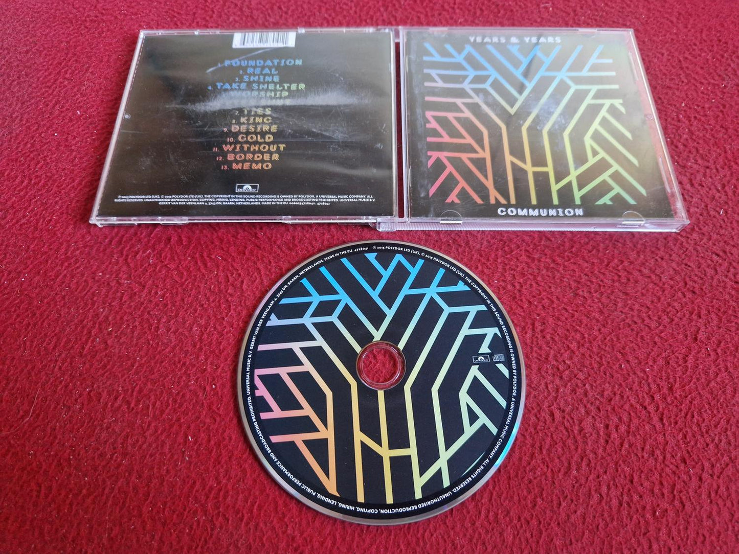 YEARS & YEARS COMMUNION CD