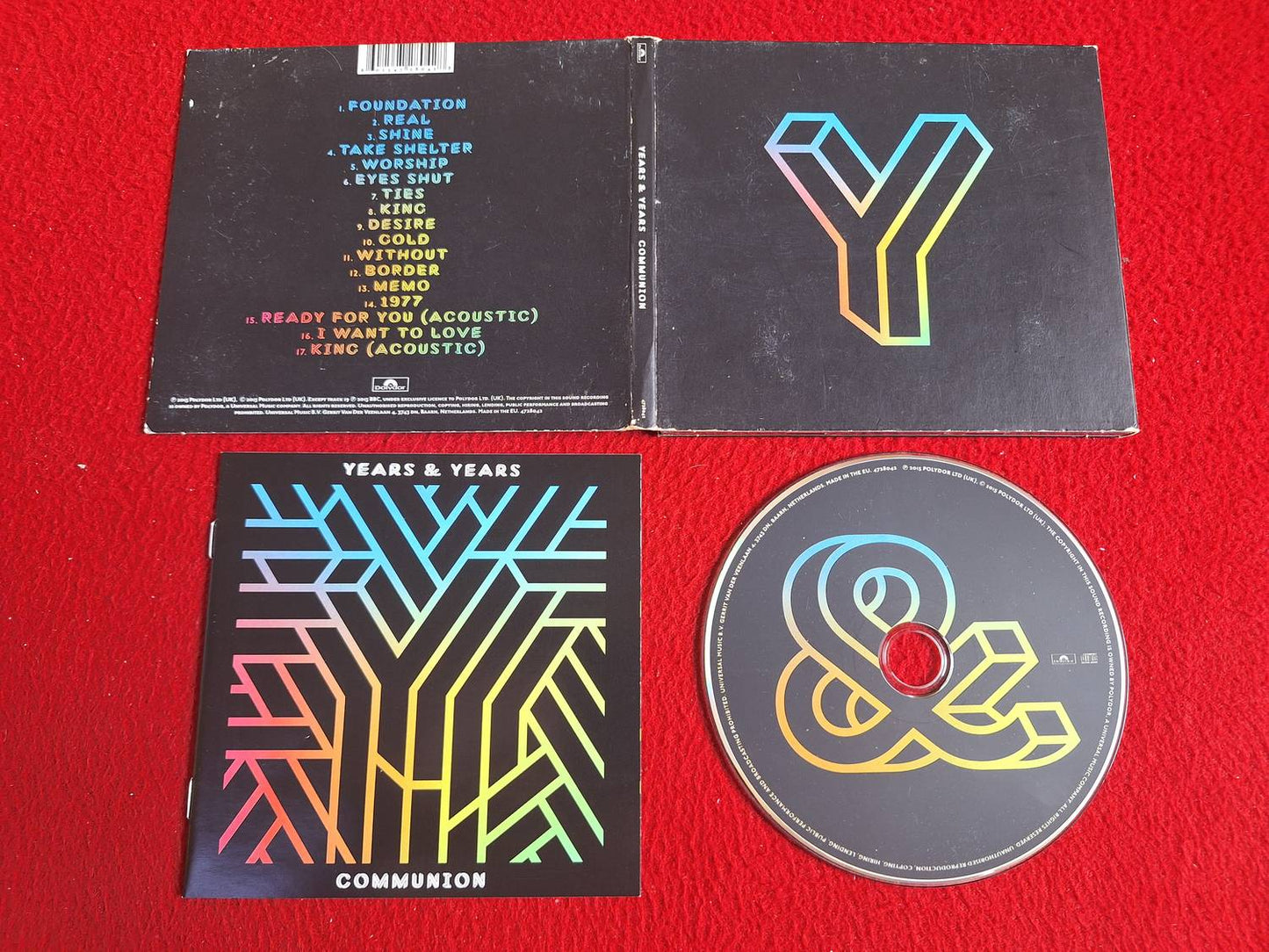 YEARS & YEARS COMMUNION CD