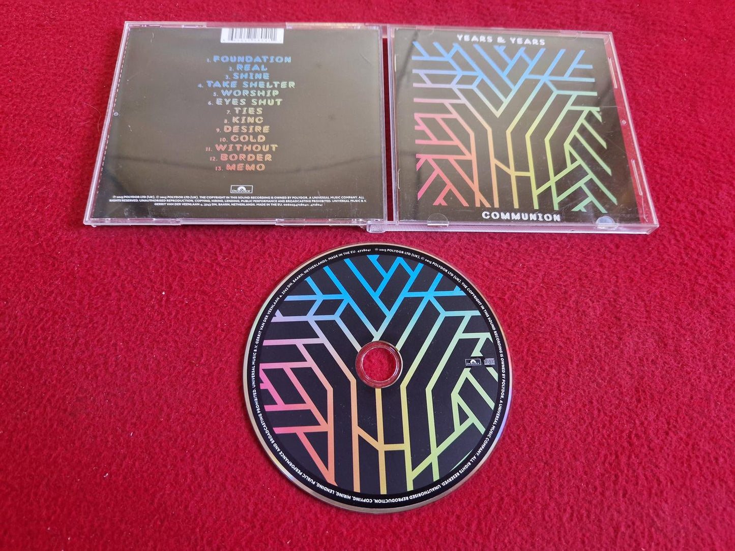 YEARS & YEARS COMMUNION till CD