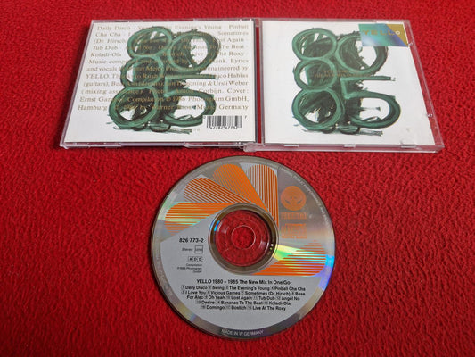 YELLO 1980 - 1985 THE NEW MIX IN ONE GO CD