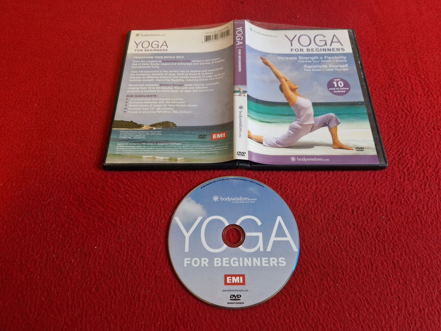 YOGA FOR BEGINNERS DVD
