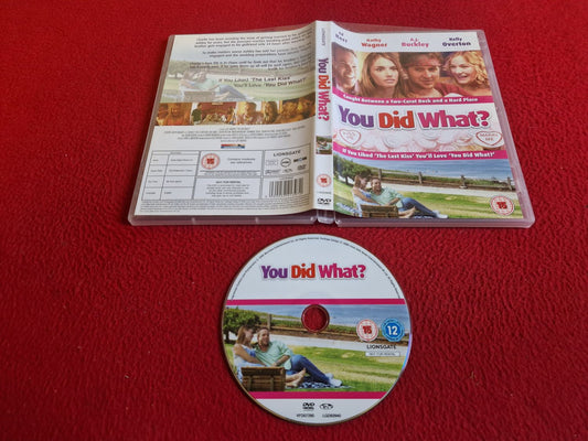 YOU DID WHAT? DVD