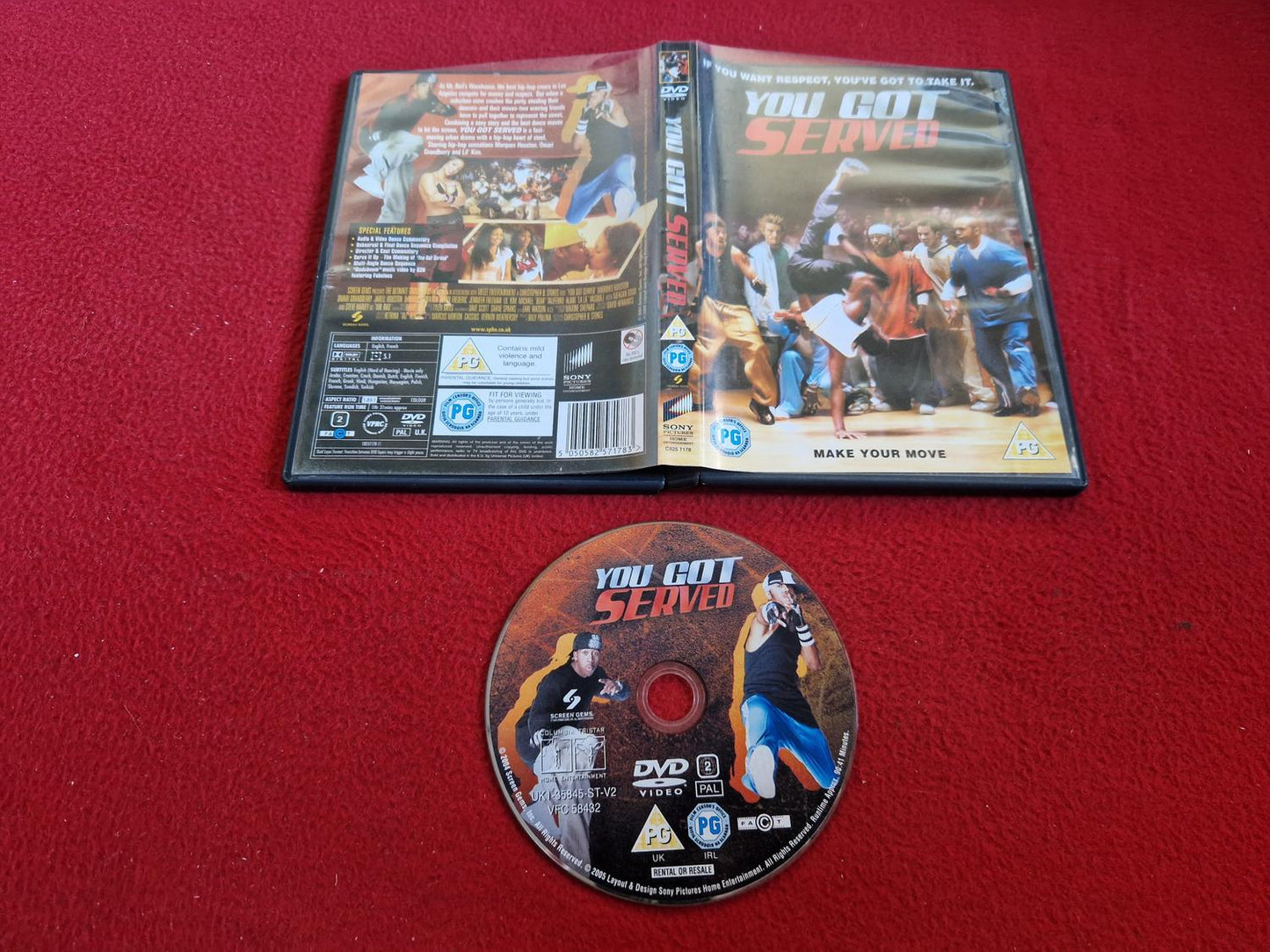 YOU GOT SERVED DVD