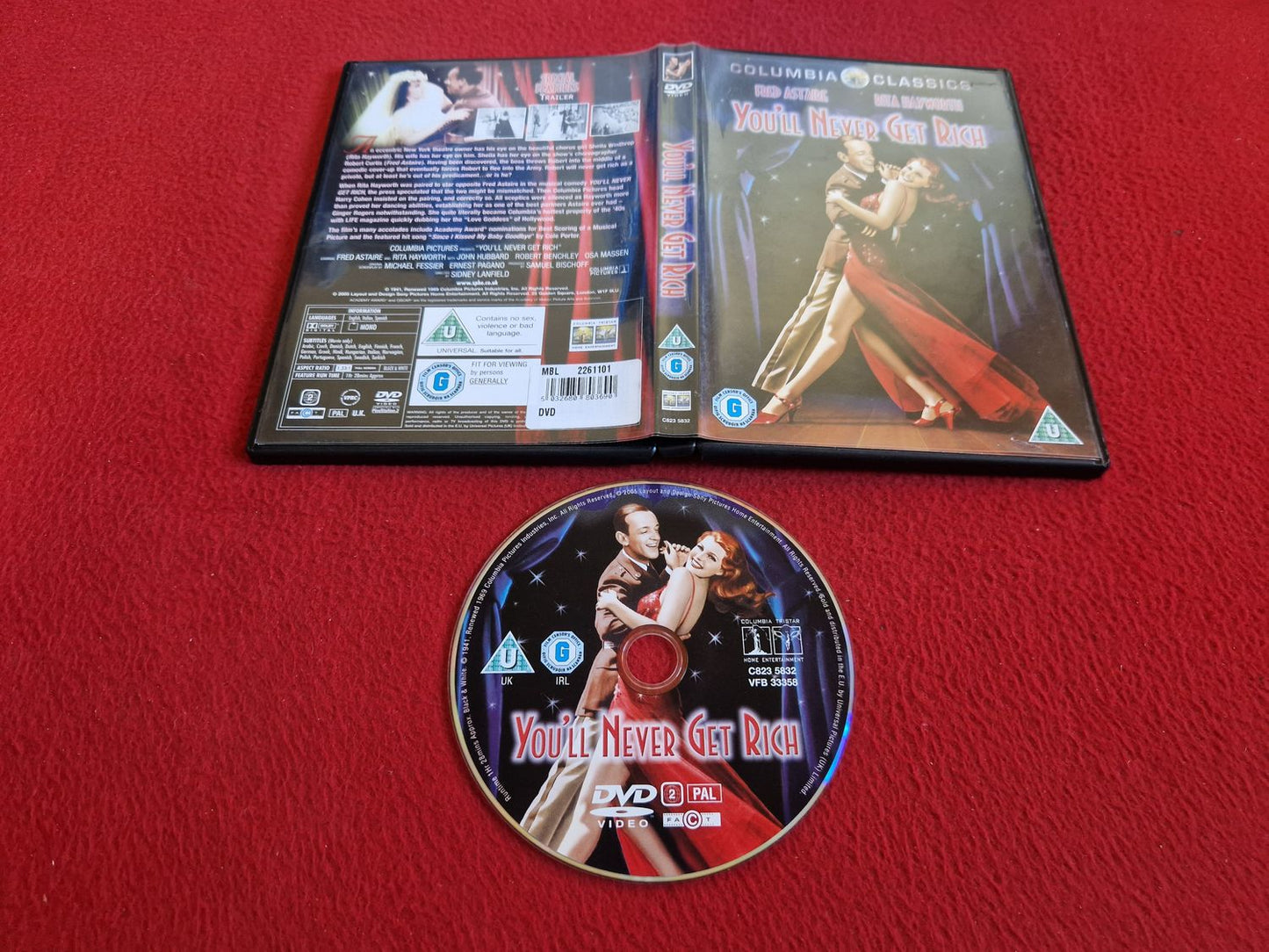 YOU'LL NEVER GET RICH DVD