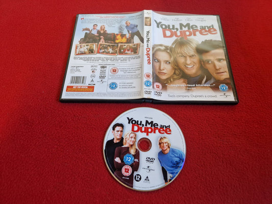 YOU, ME AND DUPREE DVD