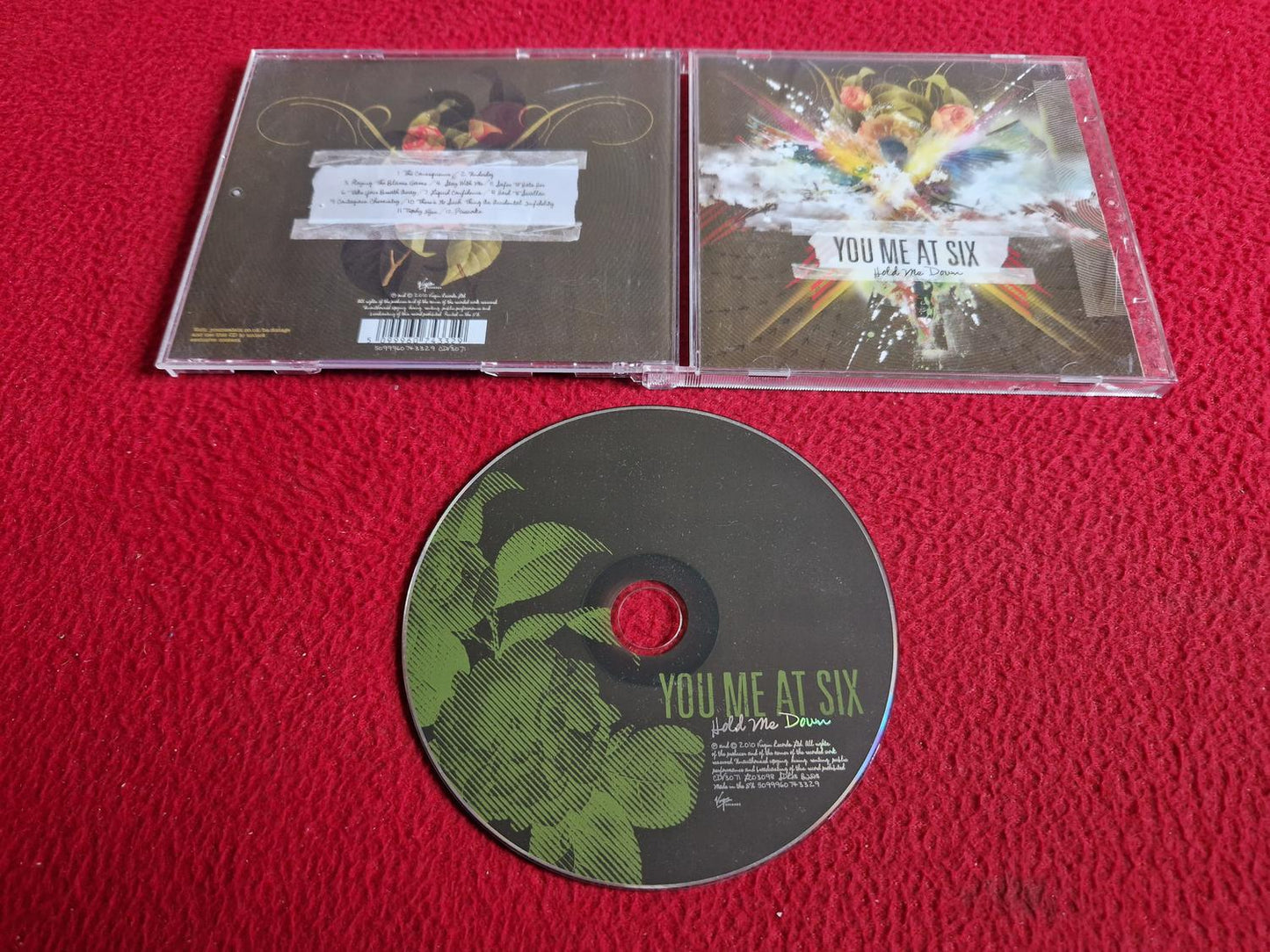 YOU ME AT SIX HOLD ME DOWN CD
