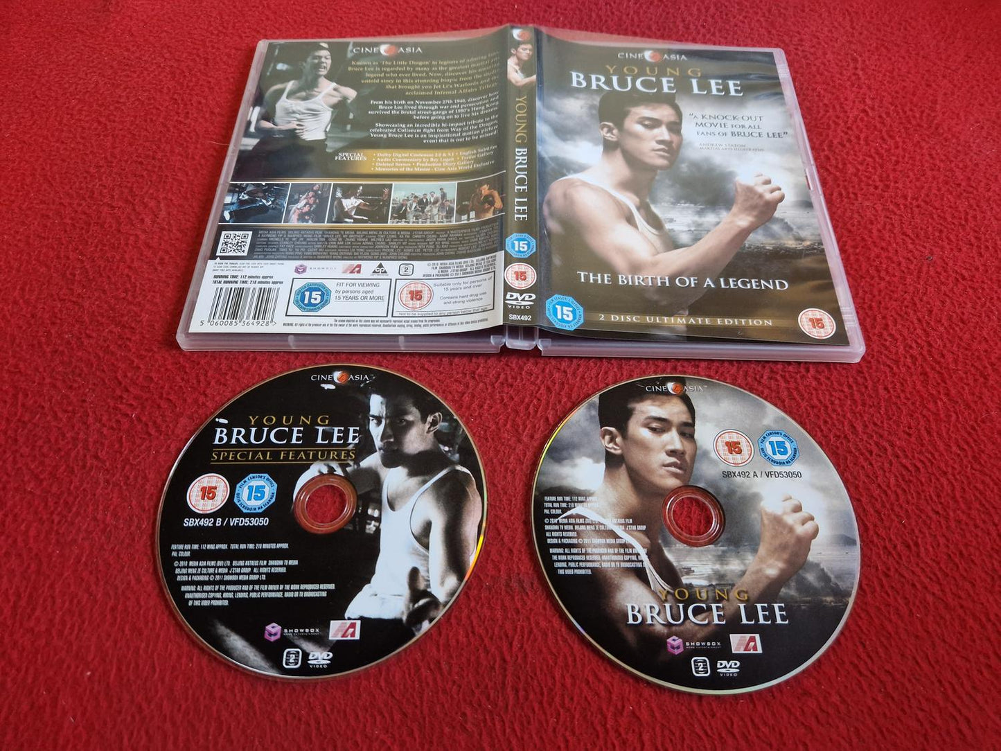 YOUNG BRUCE LEE DVD