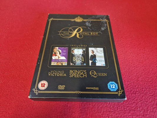 YOUNG VICTORIA / THE KING'S SPEECH / THE QUEEN BOX till DVD
