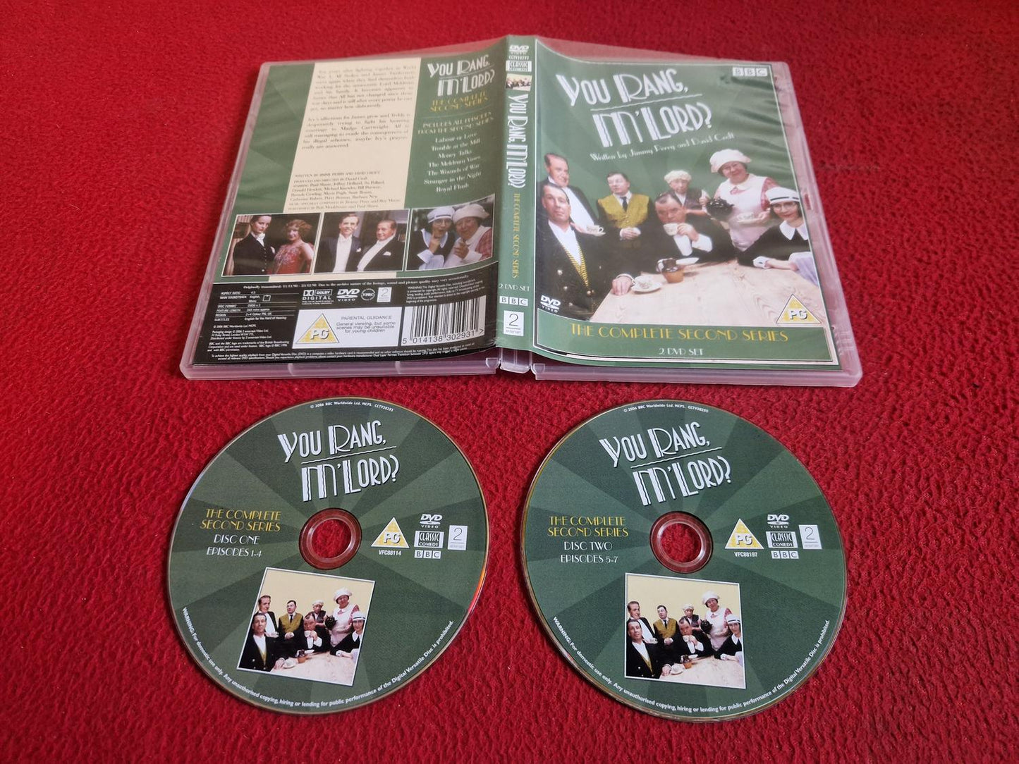 YOU RANG M'LORD? SERIES 2 [ ENGELSK TEXT ] DVD