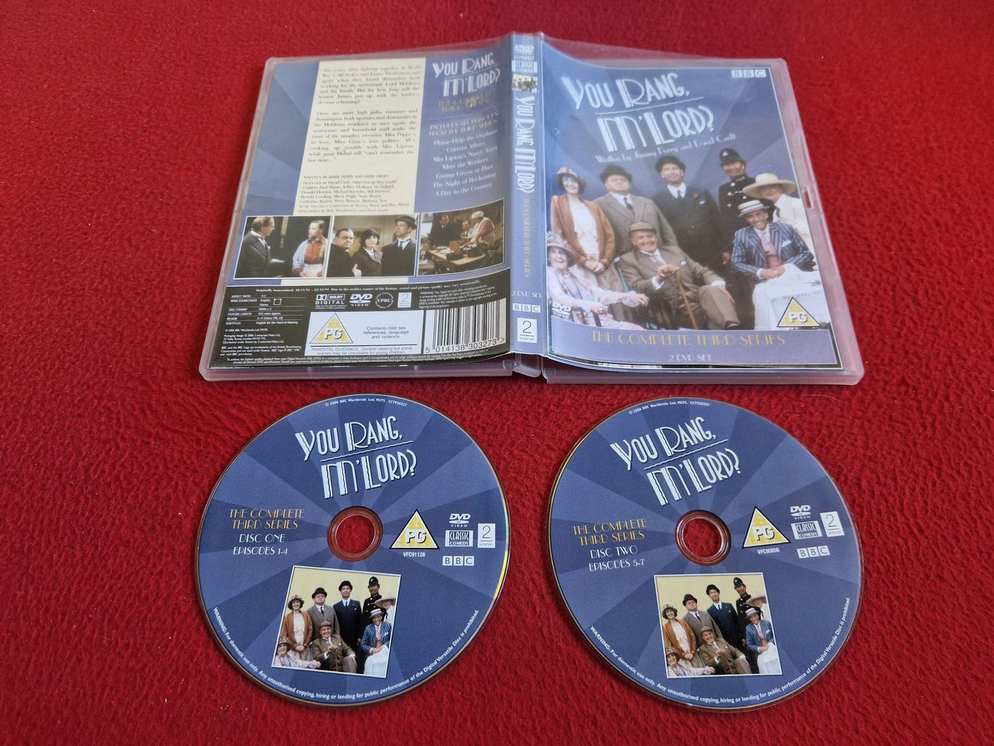 YOU RANG M'LORD? SERIES 3 DVD