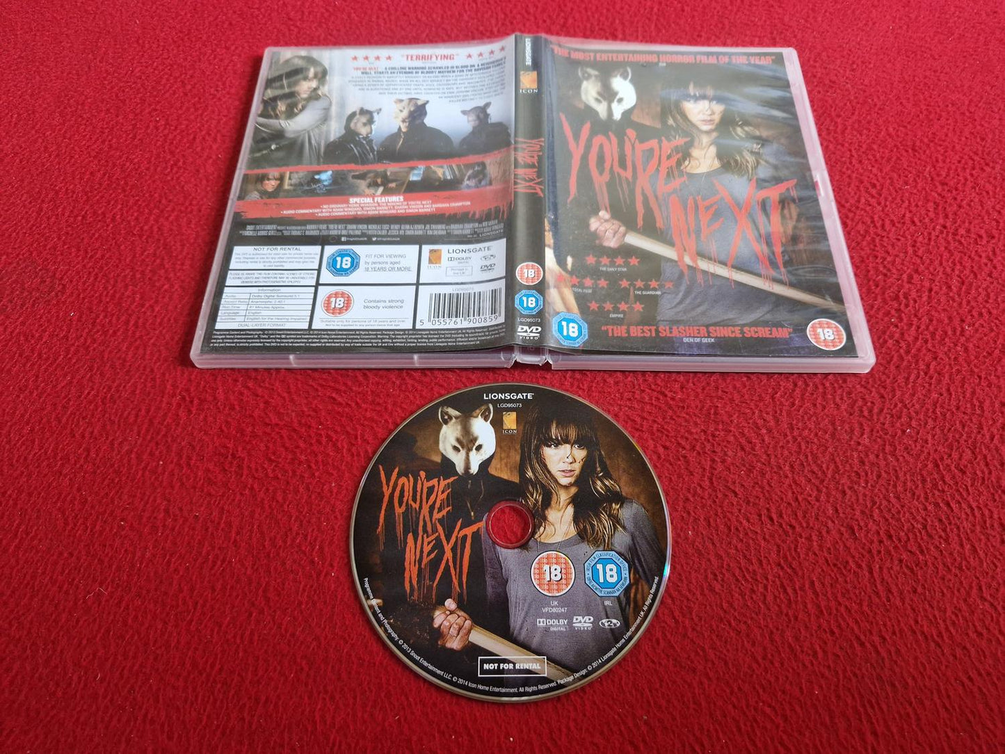YOU'RE NEXT DVD