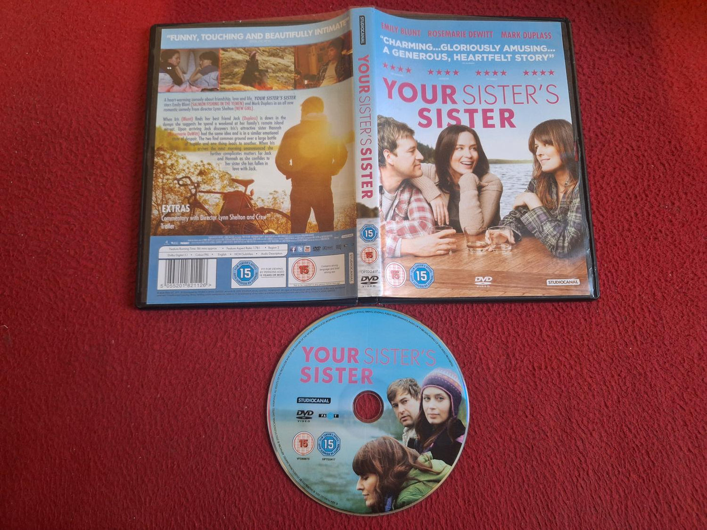 YOUR SISTER'S SISTER DVD