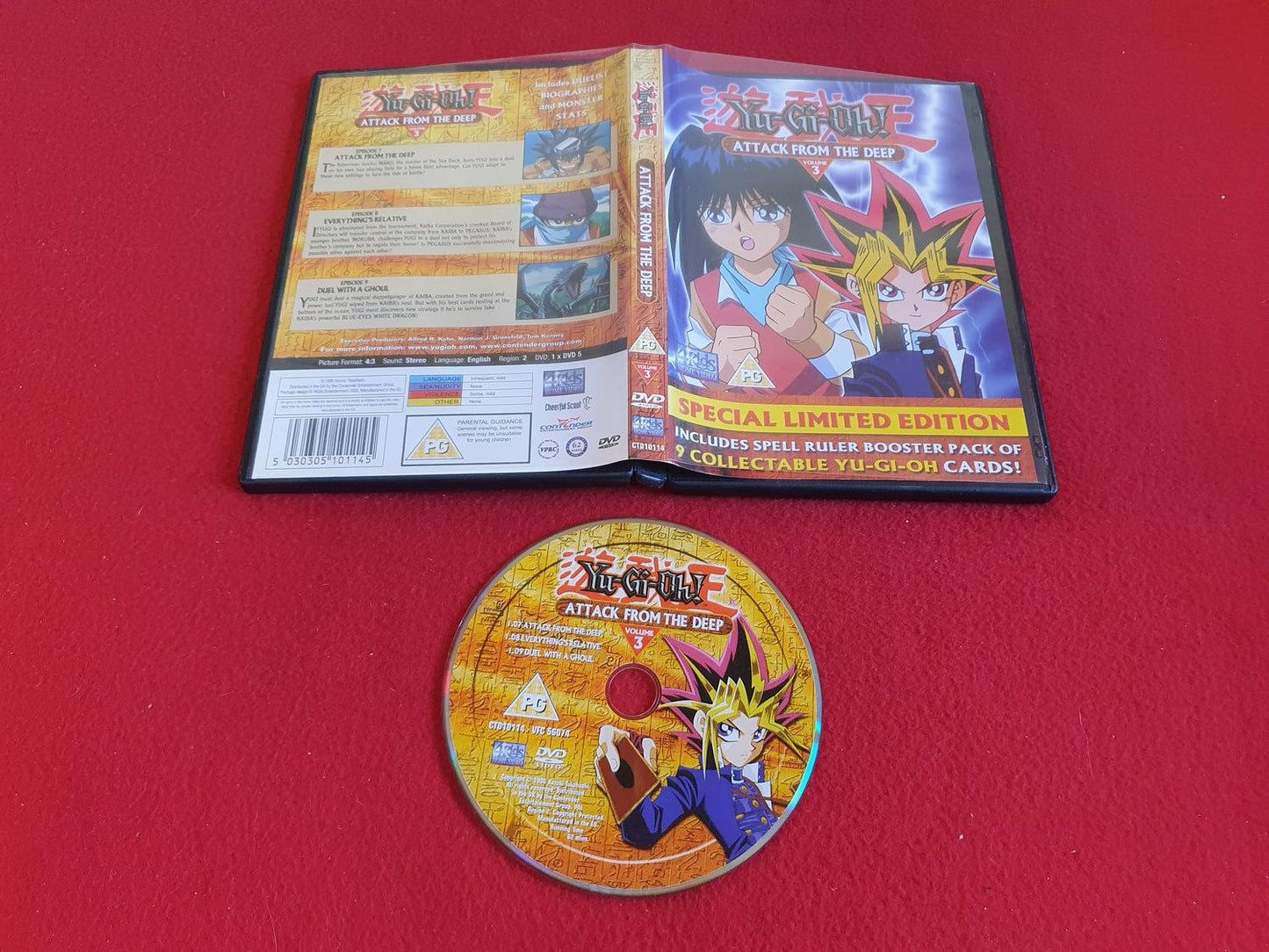 YU-GI-OH ATTACK FROM THE DEEP till DVD