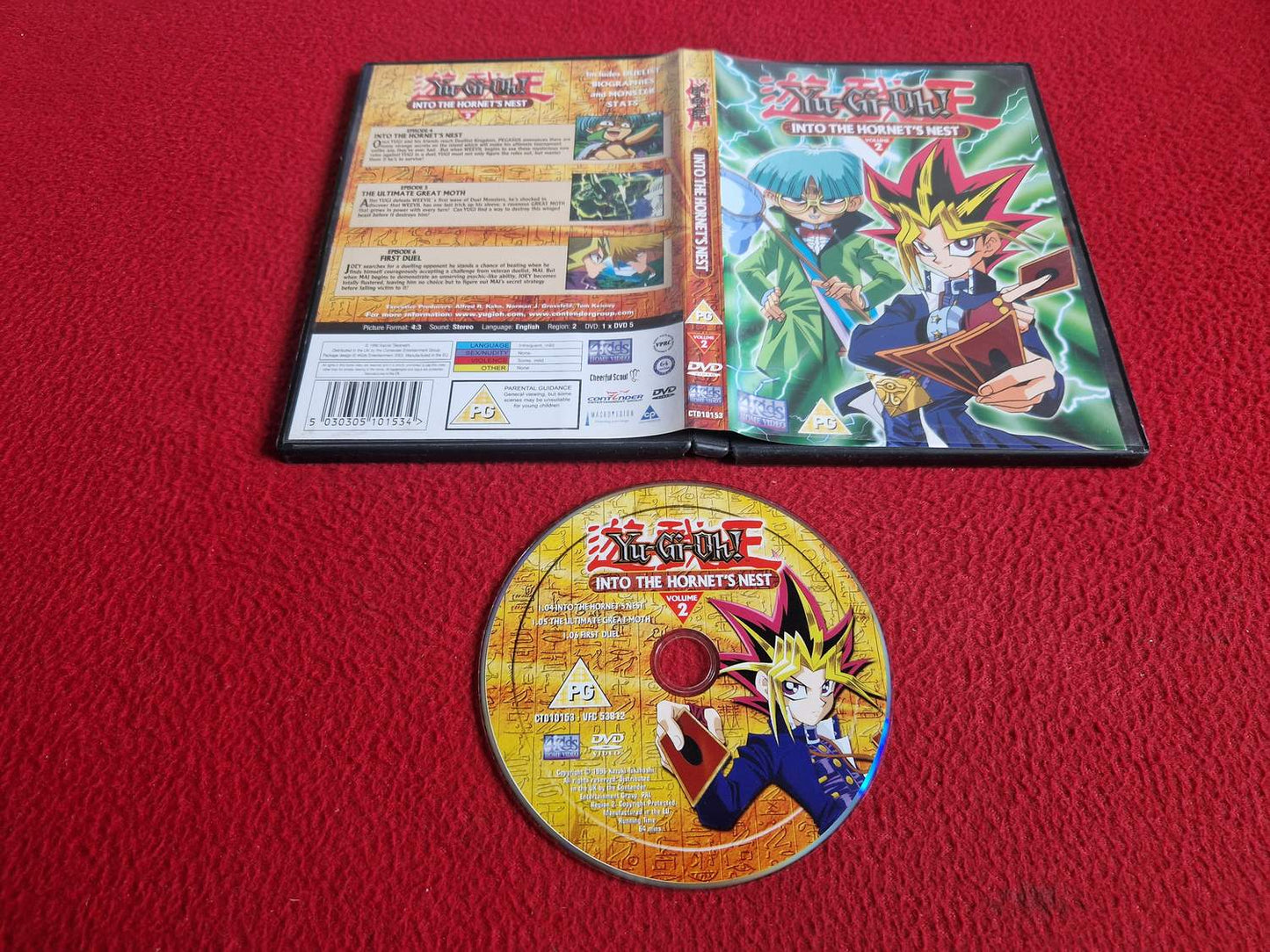 YU-GI-OH INTO THE HORNET'S NEST VOLUME 2 DVD
