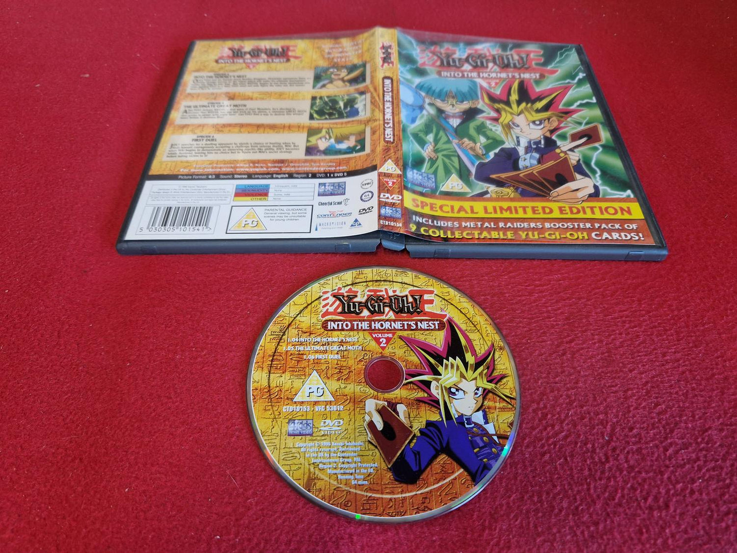 YU-GI-OH INTO THE HORNET'S NEST VOLUME 2 till DVD