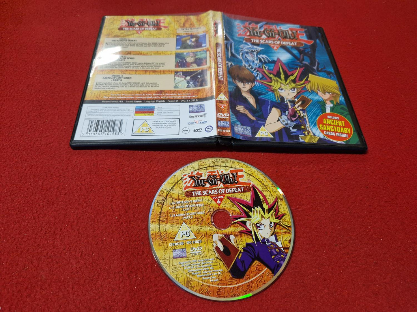 YU-GI-OH THE SCARS OF DEFEAT VOLUME 6 till DVD