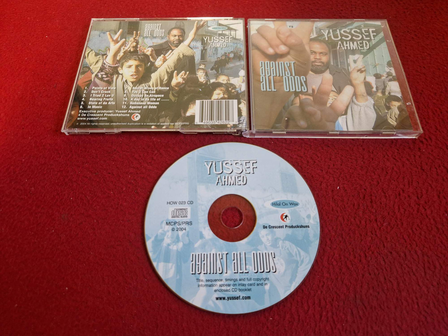 YUSSEF AHMED AGAINST ALL ODDS CD