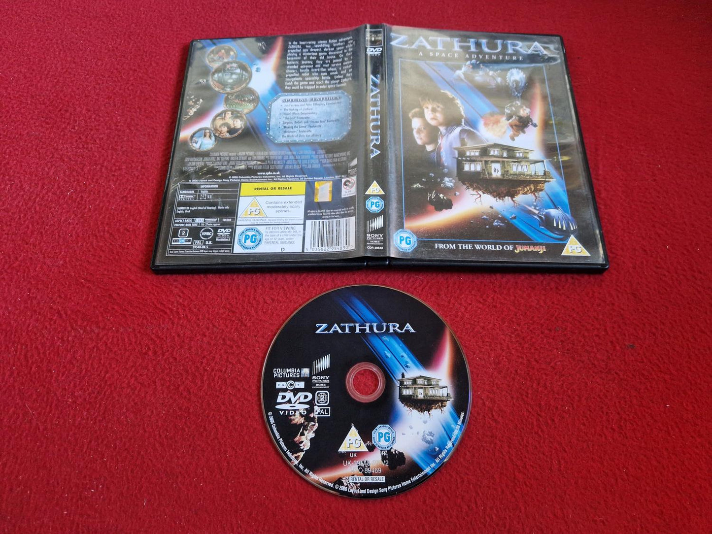 ZATHURA DVD