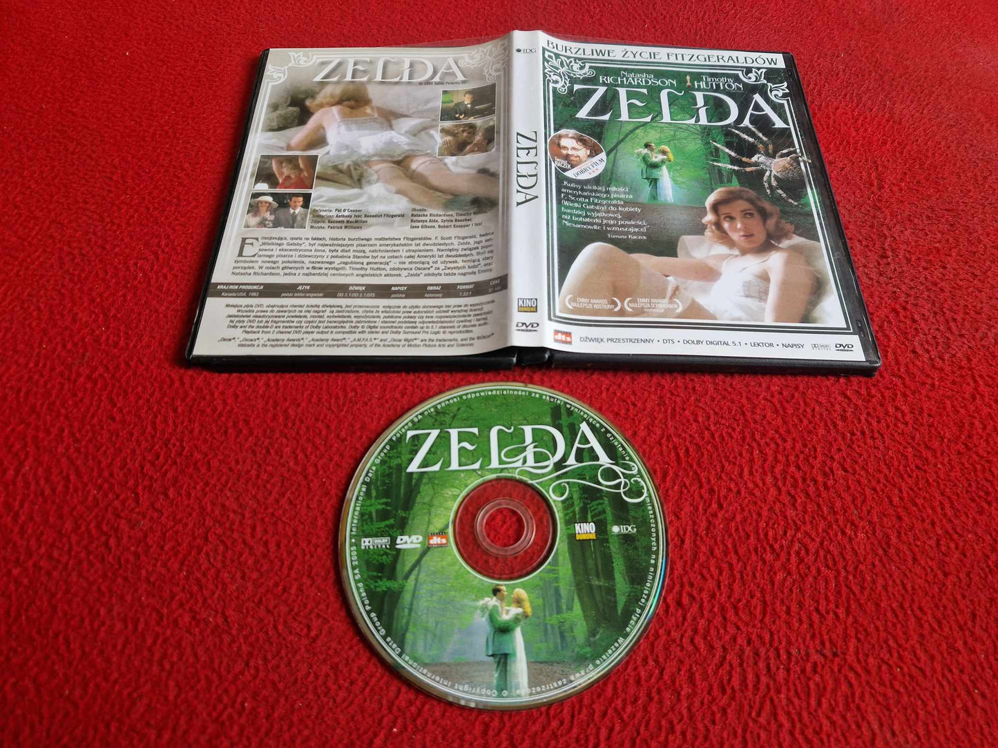 ZELDA [ POLSK UTGÅVA - ENGELSKT TAL / POLSK TEXT ] DVD